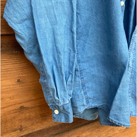 Linen Button-Up - Picture 3 of 9